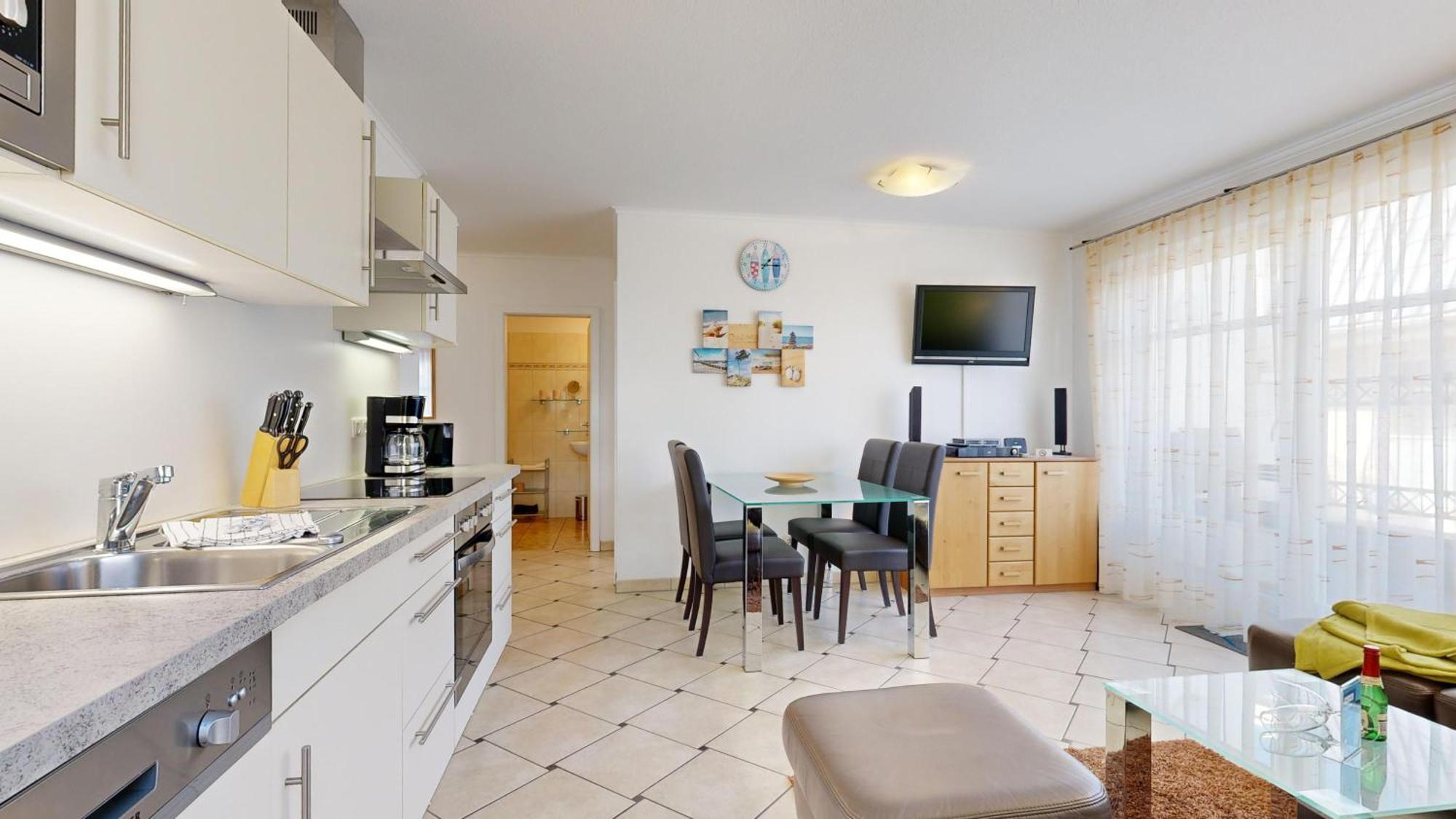 Strandnahe Fewo Mit 2 Schlafzimmern Und Balkon, Koenigin Augusta, Binz Exteriér fotografie